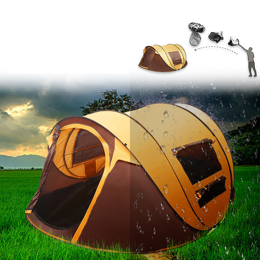 5-8 Person Automatic Camping Tent Waterproof UV Protection Sunshade Canopy Outdoor Travel Beach