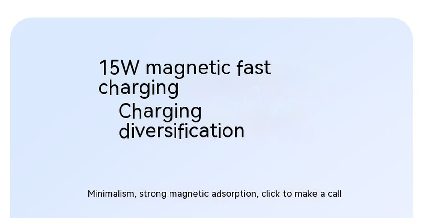 Magnetic Wireless Charger Power Bank with Cable Super Fast Charge Mobile Power 10000 MA