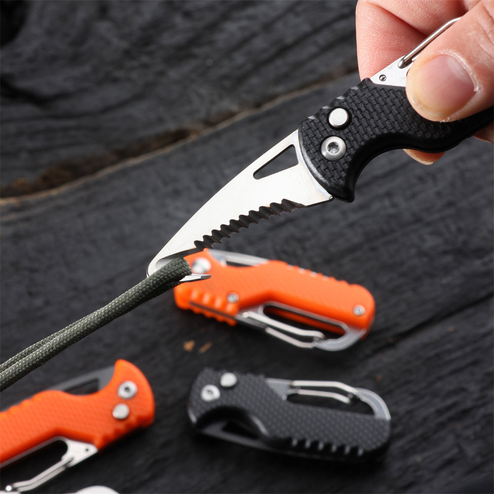 Multifunctional Outdoor Portable Emergency Survival Tool Folding Knife