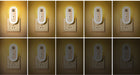 Oval Small Night Lamp with Dual USB Charging Port Remote Control Timing Plug-In Wall