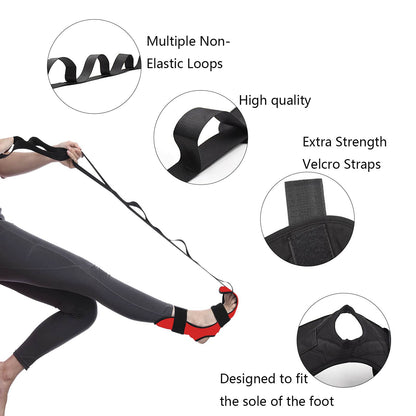 Men'S and Women'S Yoga Stretching Straps