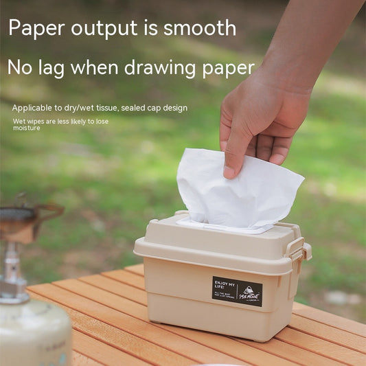 Outdoor Desktop Multifunctional Paper Extraction Box