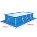 Large Size Swimming Pool Square Ground Cloth Lip Cover Dustproof Floor Cloth Mat Cover for Outdoor Villa Garden Pool