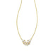 Stainless Steel Necklace Crystal Pendant