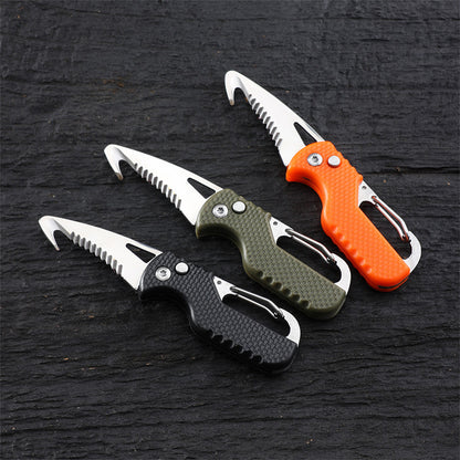 Multifunctional Outdoor Portable Emergency Survival Tool Folding Knife