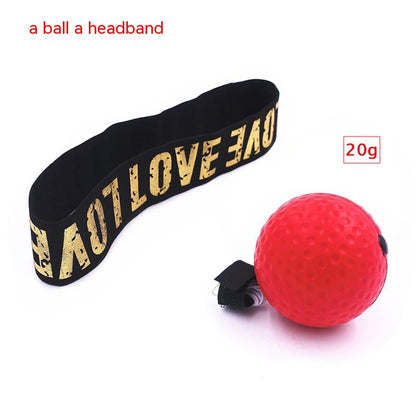 Head Worn Boxing Ball for Stress Reduction Weight Loss