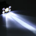 5 Leds Ultra Bright 90° Rotatable LED Headlight Long Shoot Head Lamp for Hunting Fishing Camping Worker