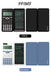 2 in 1 Foldable Scientific Calculators Handwriting Tablet Learning Function Calculator Foldable Desk Scientific Calculators
