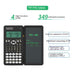 2 in 1 Foldable Scientific Calculators Handwriting Tablet Learning Function Calculator Foldable Desk Scientific Calculators