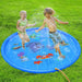 100CM Outdoor Inflatable Water Splash Play Pool Playing Sprinkler Mat Yard Family Funny Kids Toys