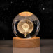 Luminous Starry Sky and Planets Moon Moon Crystal Ball Small Night Lamp Projection Ambience Light Creative Gift New Strange Gift