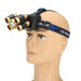 5 Leds Ultra Bright 90° Rotatable LED Headlight Long Shoot Head Lamp for Hunting Fishing Camping Worker
