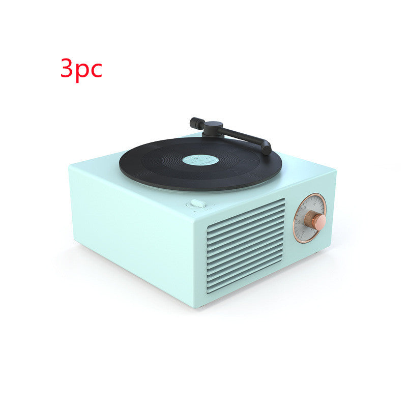 Wireless Mini Portable Retro Phonograph Bluetooth Speaker