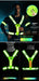 Outdoor Night Run Reflective Vest Riding Warning Light