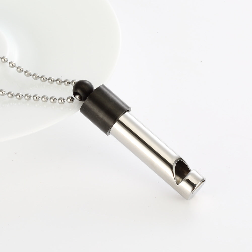 Pendant Whistle Blow Adjustment Breathing Decompression