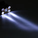 5 Leds Ultra Bright 90° Rotatable LED Headlight Long Shoot Head Lamp for Hunting Fishing Camping Worker