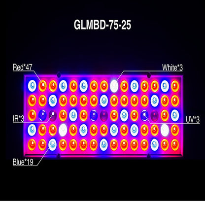 LED Plant Supplement Light for Growing Seedlings in Greenhouses