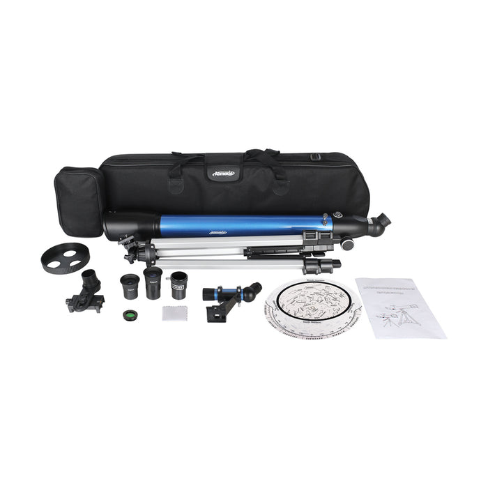 [US Direct] AOMEKIE 234X Telescopes 60Mm Astronomical Telescope Set for Kids Adults Astronomy Beginners AO2011