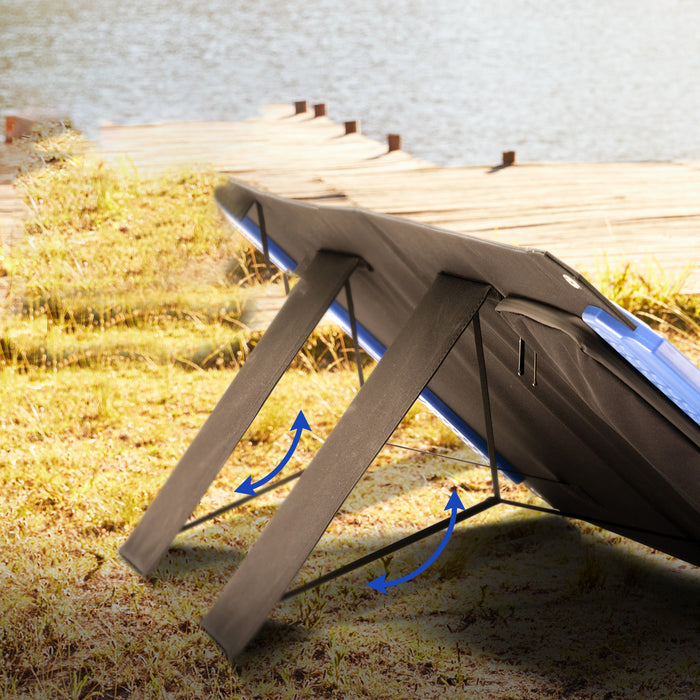 [US Direct] ATEM POWER AP-SPSP-UFA 100W Portable Solar Panel Monocrystalline Solar Cells Foldable Suitcase Solar Charger Compatible with Generators Power Station for RV Outdoor Camping