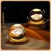 Luminous Starry Sky and Planets Moon Moon Crystal Ball Small Night Lamp Projection Ambience Light Creative Gift New Strange Gift