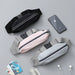 Men'S and Women'S Outdoor Sports Waist Bag Gym Bag Waterproof Storage Bag Sports Bag Invisible Ultra-Thin Mini Small Waist Bag