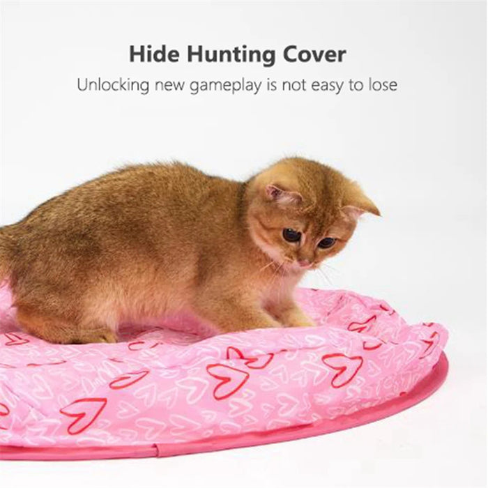 Automatic Funny Cat Toys Electric Motion Undercover Moving Bouncing Rolling Ball Interactive Toy for Indoor Cat Kitty Pet Toy