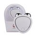 Portable Facial Micro-Current Beauty Instrument for Lifting Thinning and Reducing Edema with Double Roller Massager