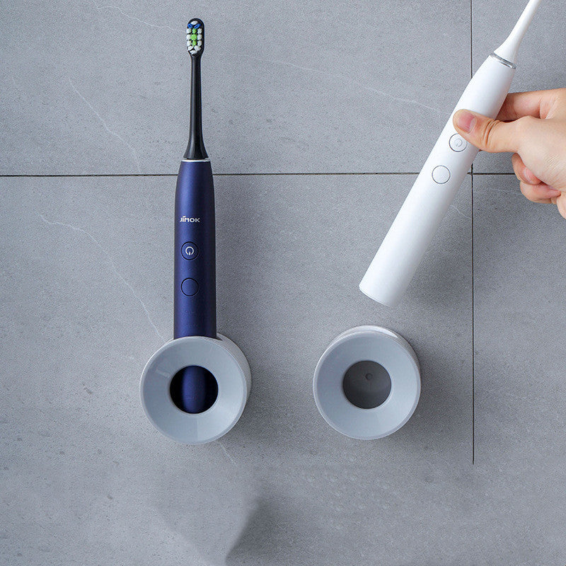 Punch-Free Toothbrush Holder Wall-Mounted Suction Wall Storage