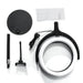 12" Dimmable Desktop Selfie LED Ring Light Stand Phone Holder Makeup Live Vedio