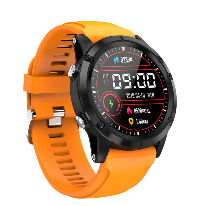 T5 Full round HD Screen Wristband Heart Rate O2 Monitor 7 Sports Mode Multi-Language Smart Watch