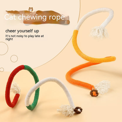 Cat Bite Rope Toy Self-Hi Relieving Stuffy Pet Products