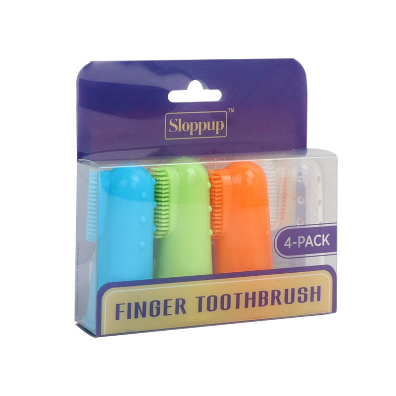 Pet Finger Toothbrush Cat Dog