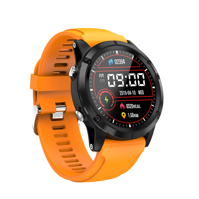 T5 Full round HD Screen Wristband Heart Rate O2 Monitor 7 Sports Mode Multi-Language Smart Watch