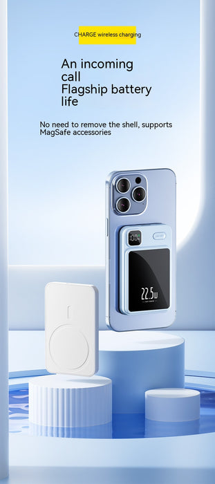 Magnetic Power Bank 20000 MA Large Capacity Fast Charging Mobile Power Gift