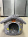 Foldable Dog House Pet Cat Bed Winter Dog Villa Sleep Kennel Removable Nest Warm Enclosed Cave Sofa Pets Supplies