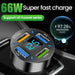 Quick Universal Transfer Plug Multi-Function Car Charger USB4 Port