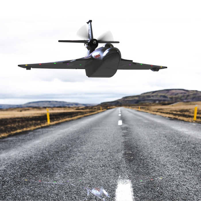 Raptor H650 Sea Land Air 490Mm Wingspan 2.4Ghz 6CH Smart Balance EPP RC Airplane Warbird Fighter Seaplane RTF for Beginners