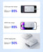 Magnetic Wireless Charger Power Bank with Cable Super Fast Charge Mobile Power 10000 MA