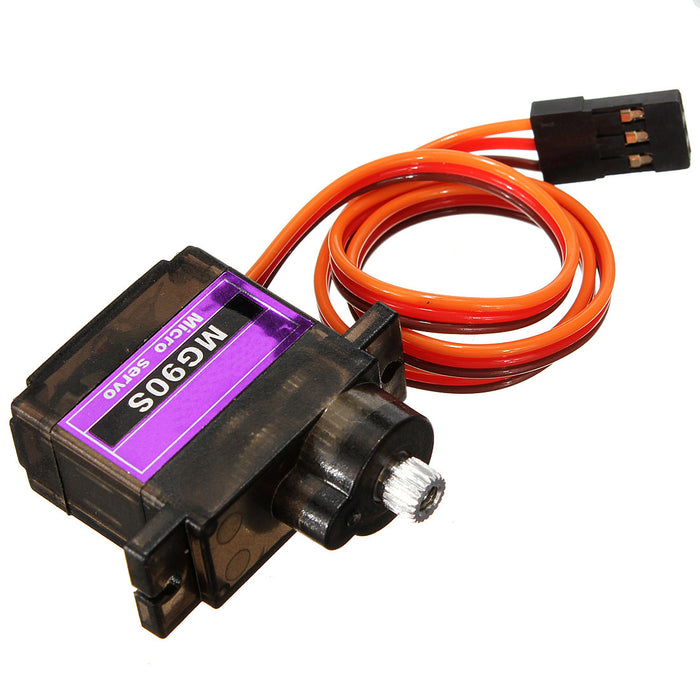 6PCS MG90S RC Micro Servo 13.4G for ZOHD Volantex Airplane RC Helicopter Car Boat Model