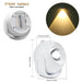 Adjustable Angle Human Sensing Light, Wireless Sunset Light, Indoor Spotlight, Corridor, Living Room Wall Light, Rechargeable and Installed Dry Battery