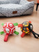 Dog Soccer Balls Toy with Sraps Halloween Christmas Gift for Pets Puppy Birthday Toy Interactive Toys for Tug of War Water Toys