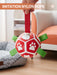 Dog Soccer Balls Toy with Sraps Halloween Christmas Gift for Pets Puppy Birthday Toy Interactive Toys for Tug of War Water Toys