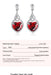 Heart-Shaped Ruby Jewelry Suit