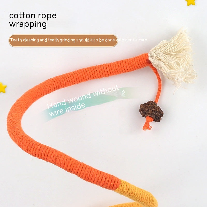 Cat Bite Rope Toy Self-Hi Relieving Stuffy Pet Products