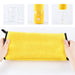 Dog Towels for Drying Dogs Drying Towel Dog Bath Towel, Quick-Drying Pet Dog and Cat Towels Soft Fiber Towels Robe Super Absorbent Quick Drying Soft Microfiber Pet Towel for Dogs, Cats Yellow