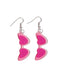 Creative Cute Transparent Acrylic Love Heart Earrings