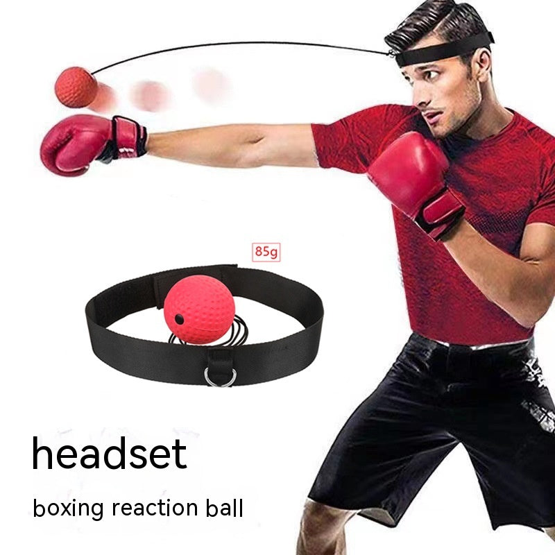 Head Worn Boxing Ball for Stress Reduction Weight Loss