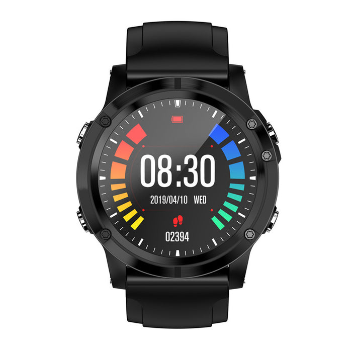 T5 Full round HD Screen Wristband Heart Rate O2 Monitor 7 Sports Mode Multi-Language Smart Watch