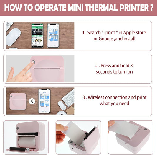 Small Student Mini Error Printer for Home Use