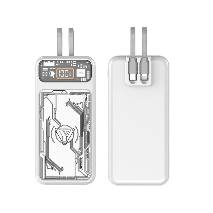 With Cable Large Capacity Portable Power Two-Way Fast Charging with Digital Display
